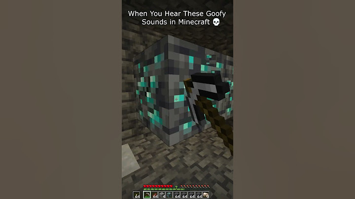 When you hear a cave sound in Minecraft