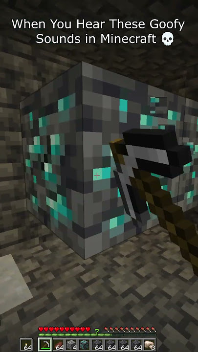 When you hear a cave sound in Minecraft
