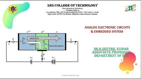 DT Based video on Operating System | Analog Electronic Circuits | SNS Institutions