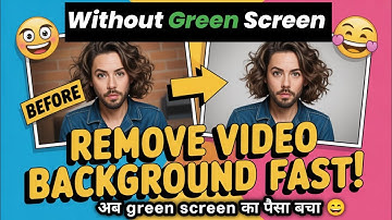 Remove Video Background Without Green Screen | Easy Background Removal Tutorial