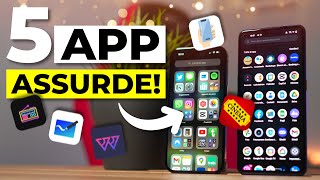 5 APPLICAZIONI ASSURDE CHE DEVI PROVARE SUBITO!!!! (Android)