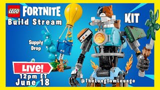 "The One With KIT and The Supply Drop." - LEGO Fortnite Sets 77081 and 77080