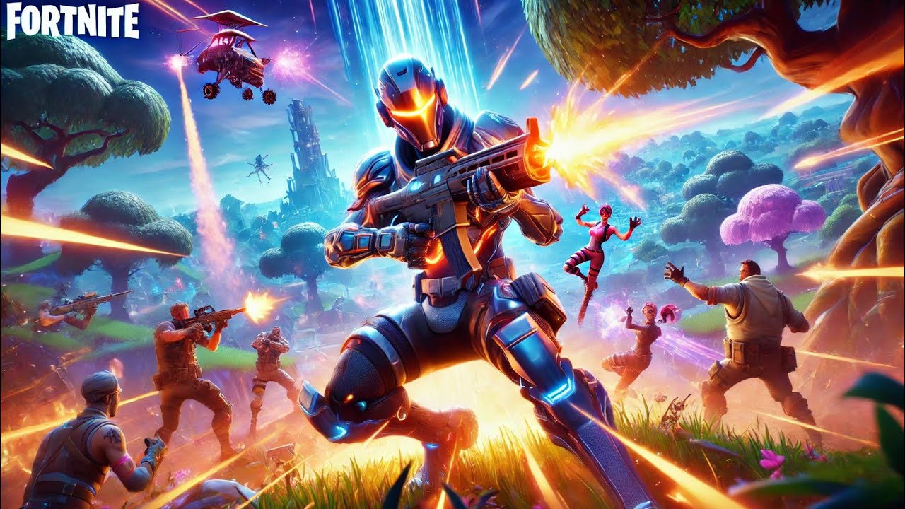Fortnite reload gameplay on champion - YouTube