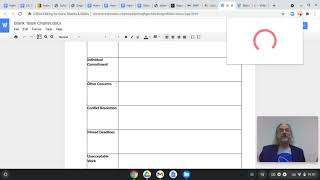 WRT 1060 Fall 2021 Team Writing/Team Charter Video Part II/II