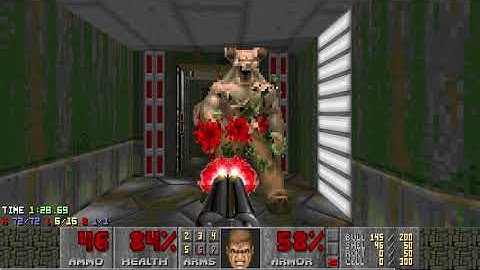 [DOOM 2] Glaive - MAP03 UV-Max in 1:29.66