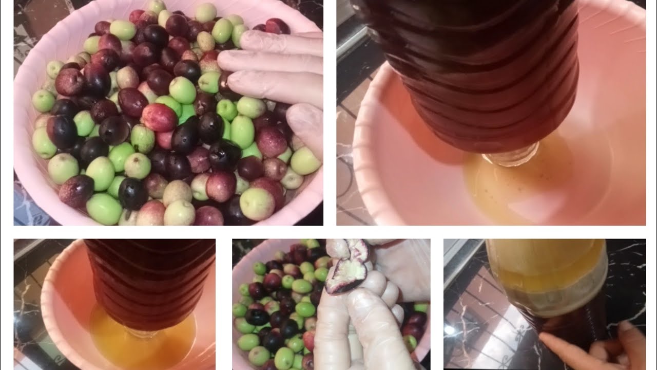 طريقة تحضير زيت الزيتون في المنزل وبأسهل طريقة👌