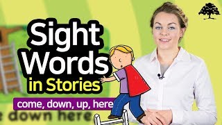 Easy Sight Words 1 Unit 5 Come Here Boy Sight Words Come, Down, Up, Here