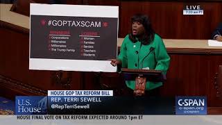 Rep. Sewell Speaks Out During Floor Debate on Tax Bill