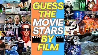 🎬 GUESS THE MOVIE STARS BY FILM CHALLENGE! Movie Star Quiz 🎬