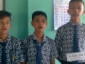 Praktek nyanyi siswa 9f SMPN 1 CISAGA