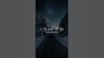 تلاوة خاشعة ومؤثرة من الذكر الحكيم نفعنا الله وإياكم بها #اكسبلور #المصحف #duet #الرحمن #دويتو