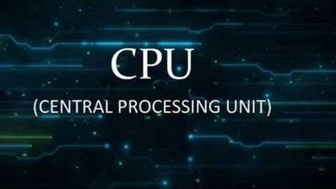 cpu explained in Amharic ..