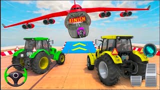 Mega Ramp Tractor Stunts Game Android Gameplay screenshot 1