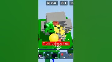 Trolling random people on roblox bedwars!