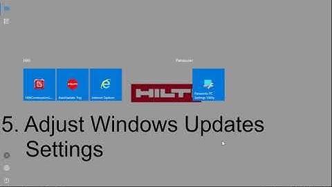 Hilti PLC 400 Tutorial - Getting the Best Windows Settings