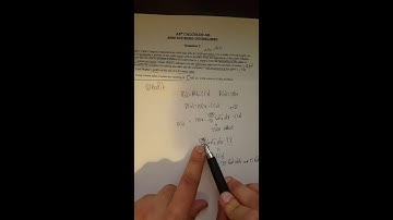 AP Calculus FRQ 2009 Question 3