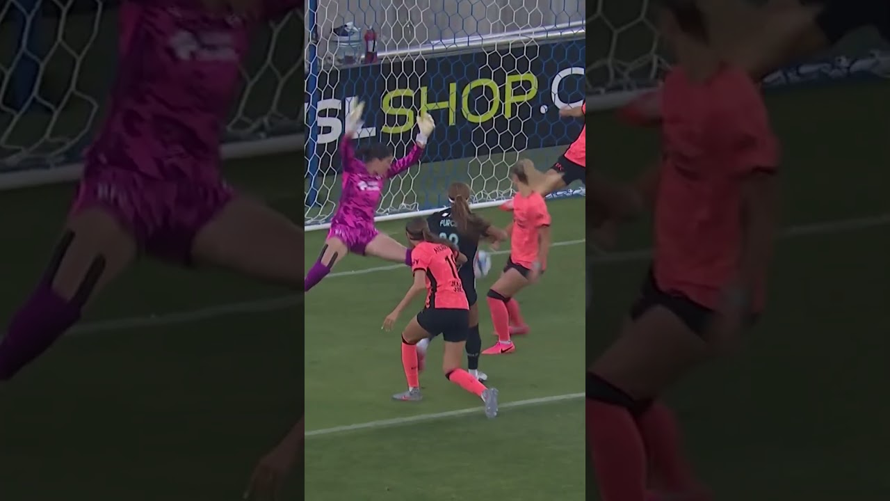 Midge Purce scores in under three minutes for the second straight game for Gotham FC! #nwsl