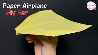 【簡単折り紙】よく飛ぶ 紙飛行機の折り方【Easy Origami】How To Make Paper Airplane that Fly Far 종이접기 비행기　折纸 纸飞机　超スピード　おりがみ