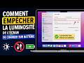 Comment empêcher la luminosité de l’écran de changer sur batterie sur Mac