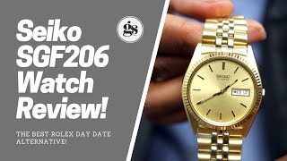 Seiko SGF206 | Best AFFORDABLE Alternative to The Rolex Day Date! - YouTube