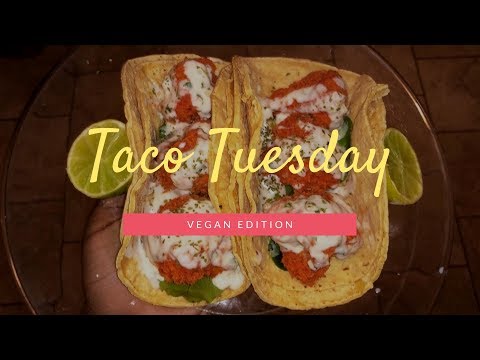 Taco Tuesday- Vegan Edition (Buffalo Cauliflower Tacos + Lentil & Roasted Potato Burritos) 🌮🌮🌮