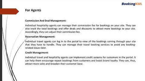 B2B B2C Travel Portal Development | BookingXML