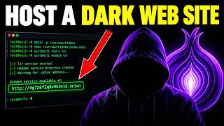 I Built My Own Dark Web Website in 8 Minutes