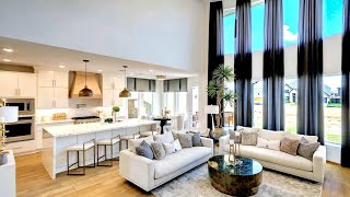 Glamour Unveiled: LUXURY LIVINGROOM DESIGN MODEL Home Tour TEXAS 2024 | Gorgeous!