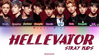 HELLEVATOR - STRAY KIDS (스트레이 키즈) [Color Coded Lyrics Han|Rom|Indo]