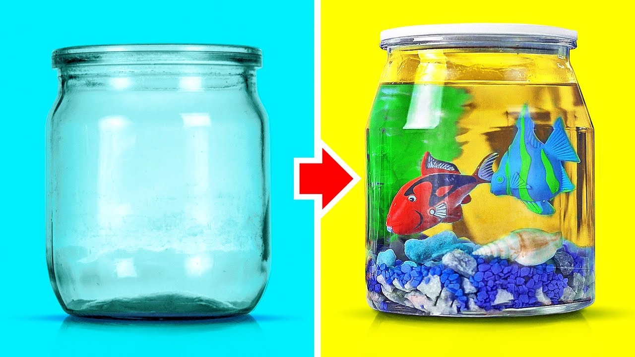 What to do with empty glass jars