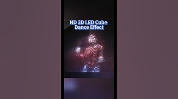 HD 3D LED Cube(Dance Effect)