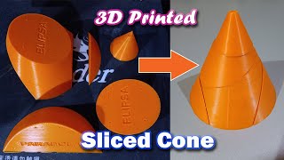 Sliced Cone || Parabola || Hyperbola || 3D printed || Ender 3 Wealth