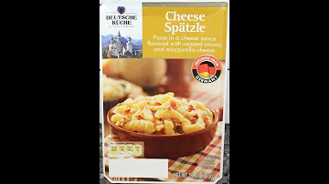 Quante calorie ha un piatto di Spatzle?
