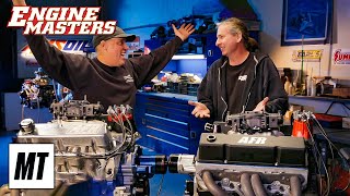Chevy vs Ford V8 Showdown! SmallBlock or Windsor? | Engine Masters | MotorTrend