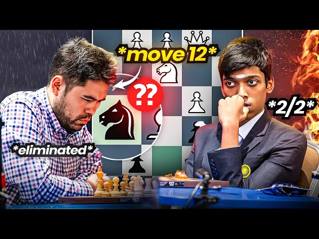 Indian Chess Prodigy Praggnanandhaa Knocks Nakamura Out Of World Cup 