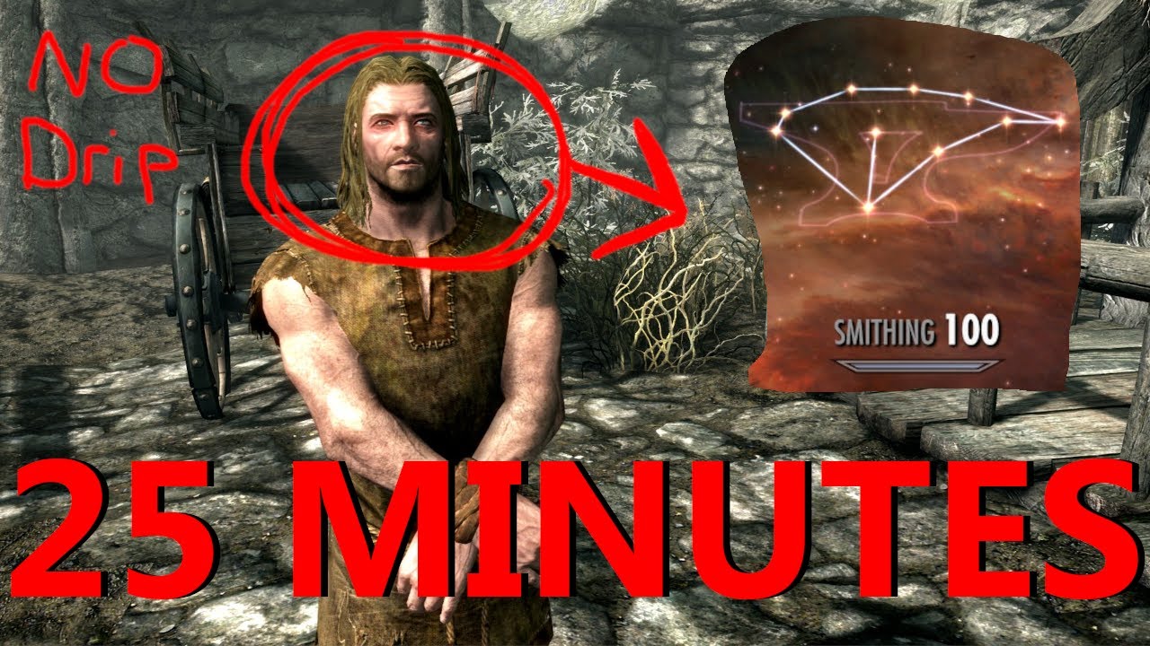 Max Smithing in 20 Minutes | Skyrim (NOT PATCHED. WILL NEVER BE PATCHED)