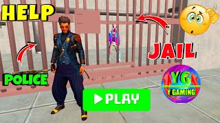 Y GAMING जेल 👮🚓 चला गया 😱 Help Me 🥺 अब Kya होगा 😭 PRISON RUN 👿 CRAFTLAND MAP 😎 Garena Free Fire 🔥 screenshot 5