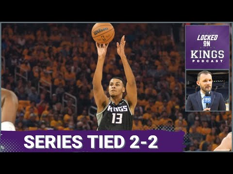 The Kings Head Back to Sacramento With the Series Tied | Locked On Kings