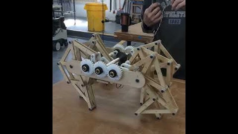 Professor Jansen Prototype - Made with BobCAD-CAM CNC CAD-CAM Software