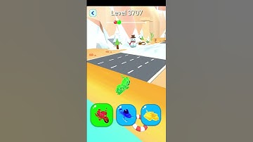 🔥 Shape - Shifting & Transform The Character 👀 Level - 3707 #shapeshifting #gameplay #shorts #viral