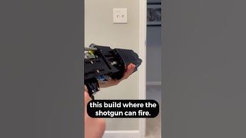 Building a working Lego spas 12, Part 4 #lego #brickshooter #shotgun