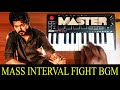 Master mass interval bgm by raj bharath  thalapathy vijay  anirudh