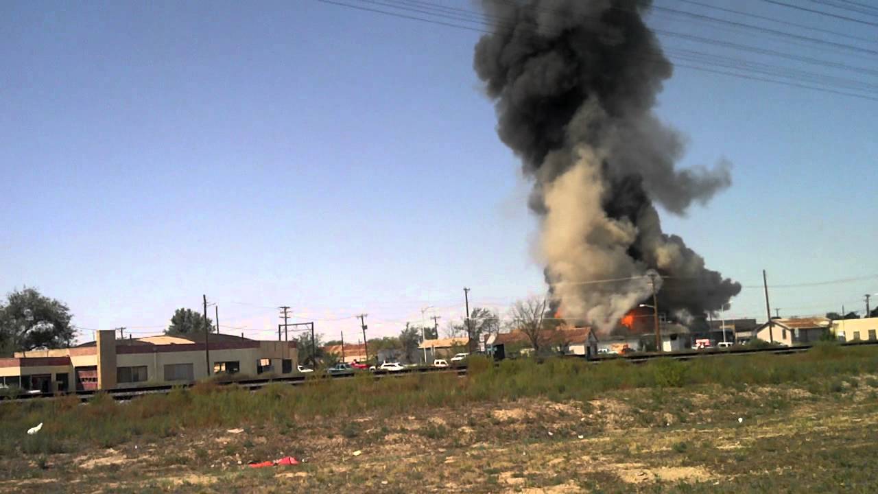 Fire in Littlefield Texas YouTube