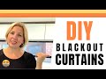 How to Make RV Blackout Curtains | DIY Window Shades for Insulation and Darker Bedroom for Sleeping