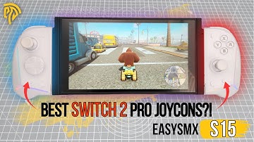 Best SWITCH 2 PRO Joycons!! Switch 1 to Switch 2 Joycon Mod #switch2 #switch2pro #nintendo #easysmx
