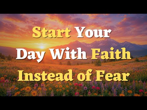 A Morning Prayer Before You Start Your Day | Following God’s Direction With Faith and Trust