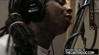 From "The Carter" Documentary... A  sneak peek into Lil Wayne's recording process.