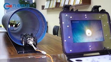 Megapixel pipeline inspection robot