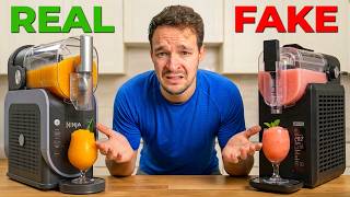 I Tested REAL vs FAKE Ninja Slushie Machines