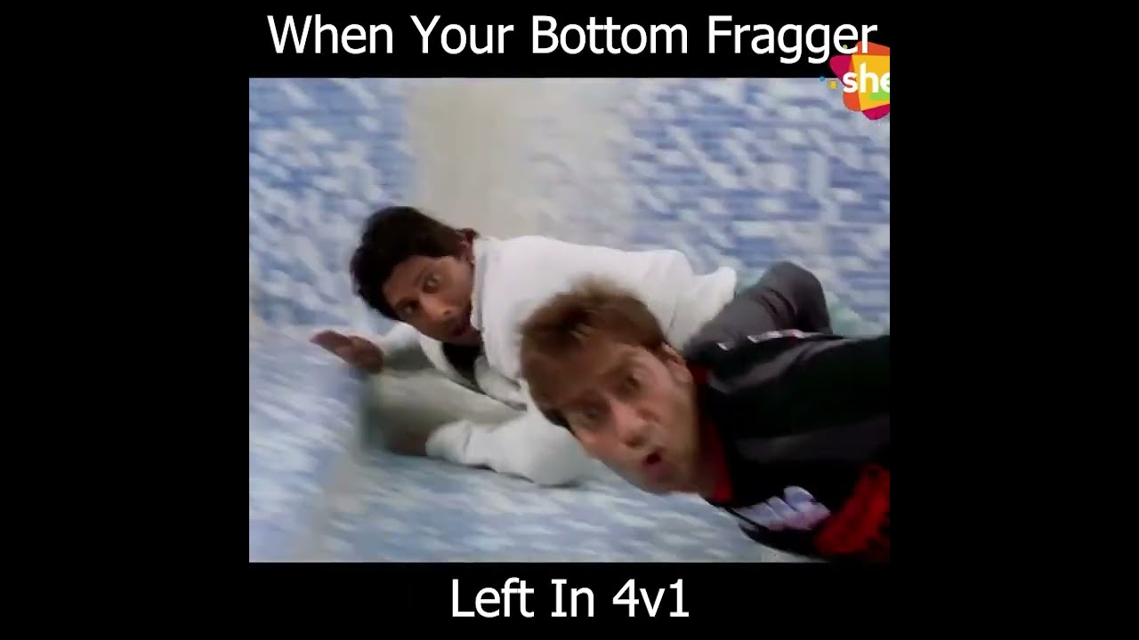 When Your Bottom Fragger Left In 4v1 Situation 